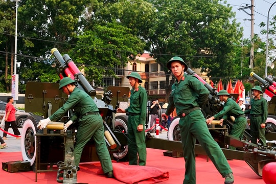 Mục sở thị dàn đại bác sẽ xuất hiện tại Lễ kỷ niệm 70 năm Chiến thắng Điện Biên Phủ