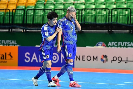 Nhật Bản chịu cú sốc ở futsal châu Á