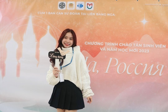 Nữ sinh Hải Dương đóng góp tích cực cho phong trào sinh viên tại Nga