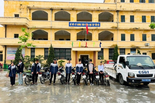 Hải Dương xử lý 742 trường hợp học sinh vi phạm trật tự an toàn giao thông