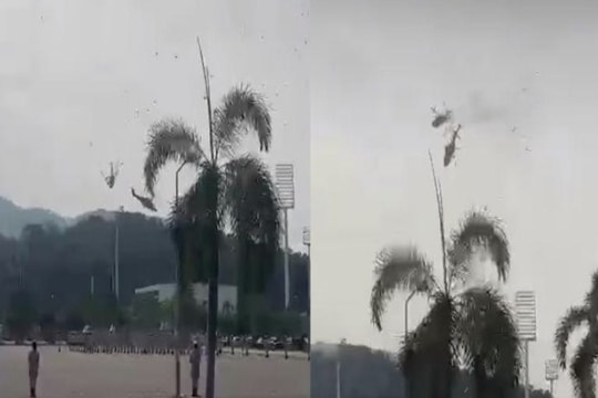 Hai trực thăng của Hải quân Malaysia va chạm khiến 10 người thiệt mạng