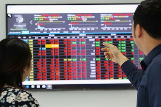 VN-Index giảm gần 13 điểm