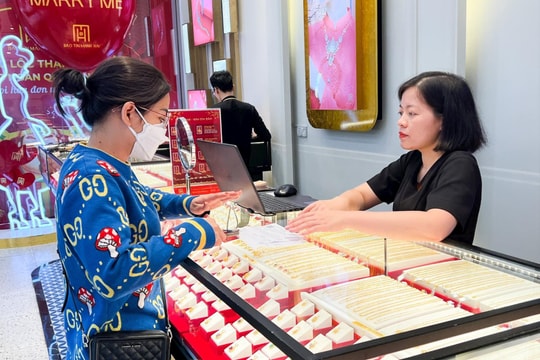 Rất ít giao dịch mua, bán vàng tại Hải Dương trong ngày diễn ra phiên đấu thầu vàng miếng