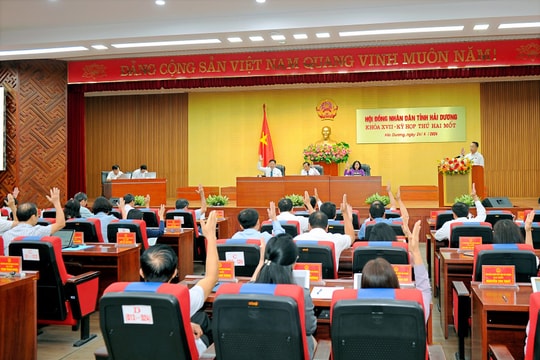 Bế mạc Kỳ họp thứ 21 HĐND tỉnh Hải Dương, thông qua 24 nghị quyết
