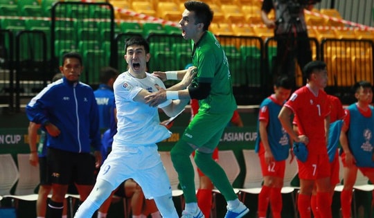 Thua Uzbekistan ở tứ kết, đội tuyển futsal Việt Nam sẽ gặp Kyrgyzstan ở vòng play-off