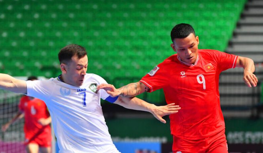 Tuyển futsal Việt Nam sẵn sàng tranh vé vớt World Cup