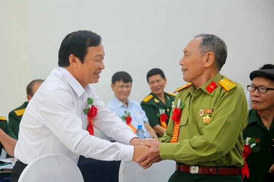 Gặp mặt cựu chiến binh Hải Dương từng tham gia Chiến dịch Điện Biên Phủ