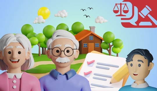 Ông bà di chúc chia đất cho bố, bố qua đời liệu con có được hưởng?