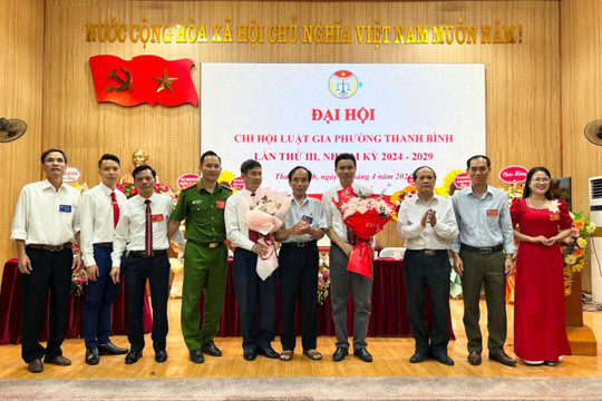Chi hội Luật gia phường Thanh Bình (TP Hải Dương) tích cực tuyên truyền pháp luật