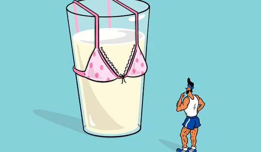 Uống sữa đậu nành có làm nam giới "nữ hóa"?