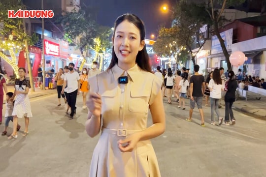 Cùng Á hậu Hoa Đan trải nghiệm phố ẩm thực Tuệ Tĩnh (TP Hải Dương)