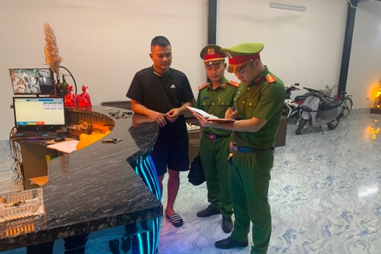 Vi phạm 4 lỗi, chủ quán karaoke Diamond ở Cẩm Giàng bị xử phạt 46,5 triệu đồng