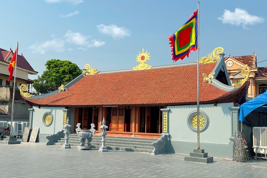 Khánh thành đình Trần Xá, xã Nam Hưng (Nam Sách)