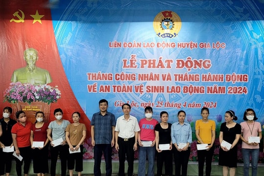 Nhiều hoạt động ý nghĩa trong Tháng Công nhân ở Hải Dương