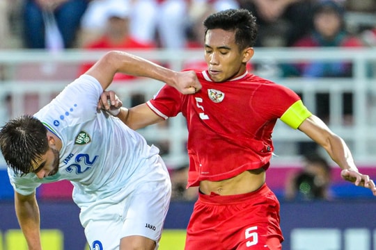 Mất bàn thắng, bị đuổi người vì VAR, U23 Indonesia thua trận bán kết U23 châu Á