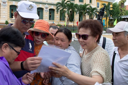 Khách Trung Quốc tới Việt Nam tăng mạnh