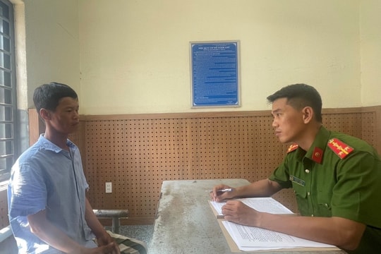 Đồng Nai: Người đốt xe máy trên ô tô đặc chủng của cảnh sát bị tạm giữ