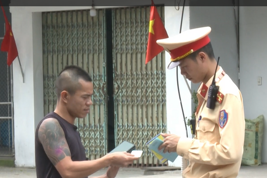 Công an Thanh Miện giữ gìn an ninh trật tự, an toàn giao thông dịp nghỉ lễ