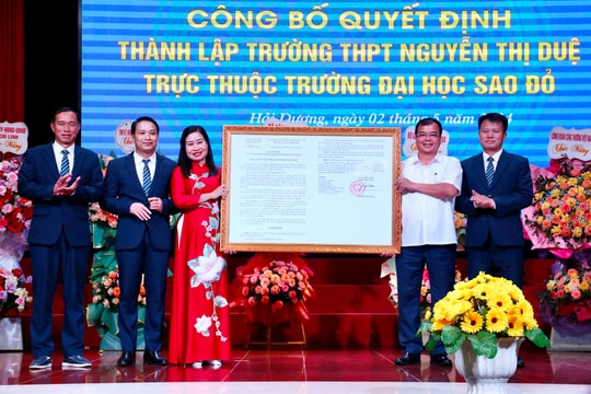 Thành lập trường THPT mang tên nữ tiến sĩ đầu tiên của Việt Nam ở Chí Linh