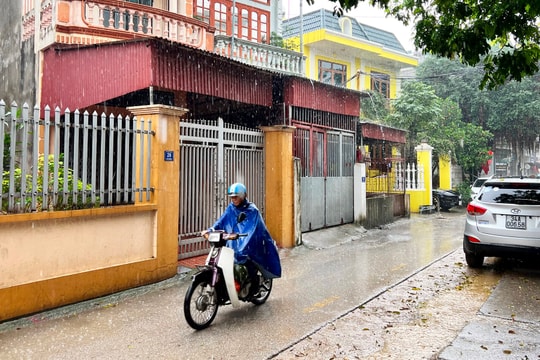 Nhiều khu vực ở Hải Dương mưa trên 70mm, ô nhiễm nguồn nước giảm