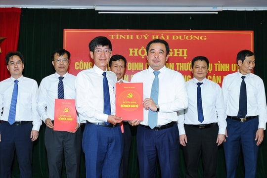 Đồng chí Nguyễn Hoài Long giữ chức Giám đốc Sở Xây dựng tỉnh Hải Dương