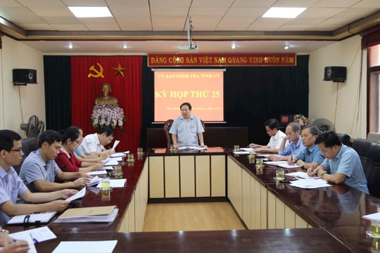 Kết luận xác minh tài sản, thu nhập của 5 cán bộ ở Ban Nội chính Tỉnh ủy, Sở Xây dựng và TP Hải Dương