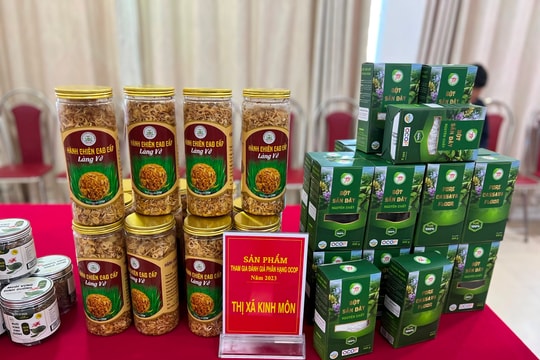25 sản phẩm OCOP Hải Dương được công nhận lại