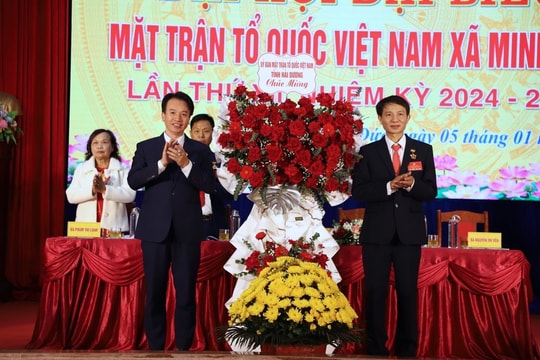 Hải Dương hoàn thành tổ chức Đại hội MTTQ cấp xã, cử 6.774 uỷ viên khoá mới