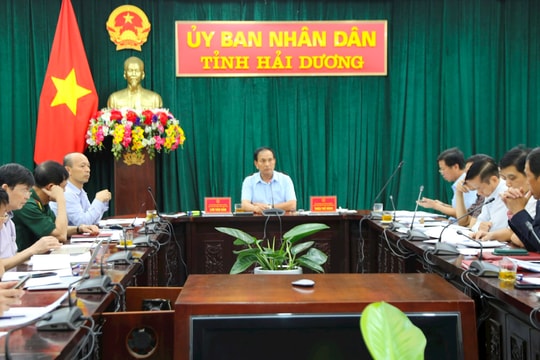 Khẩn trương hoàn thiện thông tin, dữ liệu hồ sơ quy hoạch tỉnh Hải Dương