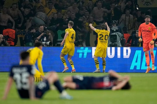 Loại Paris Saint-Germain, Dortmund vào chung kết Champions League