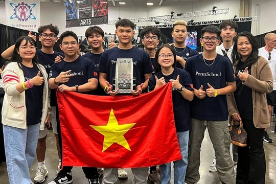 Học sinh Việt giành 6 giải ở cuộc thi Robotics lớn nhất thế giới