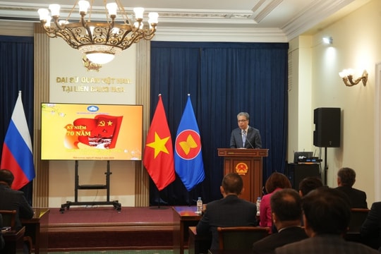 Kỷ niệm trọng thể 70 năm Chiến thắng Điện Biên Phủ tại Liên bang Nga