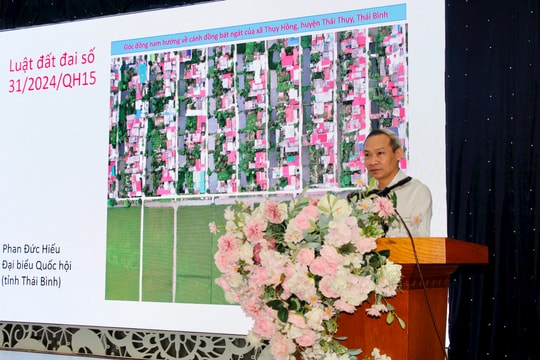 Hải Dương tuyên truyền, phổ biến Luật Đất đai năm 2024 cho báo cáo viên pháp luật