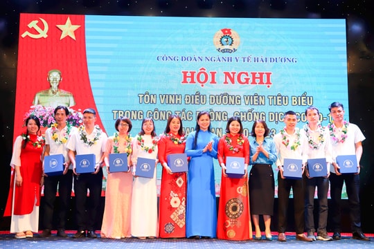 Ngành y tế Hải Dương tôn vinh 60 điều dưỡng viên tiêu biểu