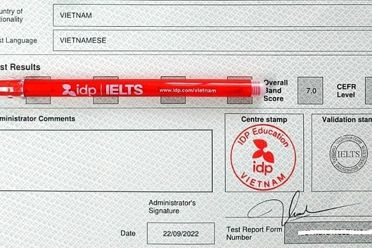 56.200 chứng chỉ IELTS "trái phép" được dùng bình thường