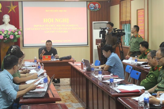 Dự kiến ngày 23/5, Hải Dương tổ chức hội thi nghiệp vụ chữa cháy và cứu nạn, cứu hộ "Tổ liên gia an toàn phòng cháy, chữa cháy"