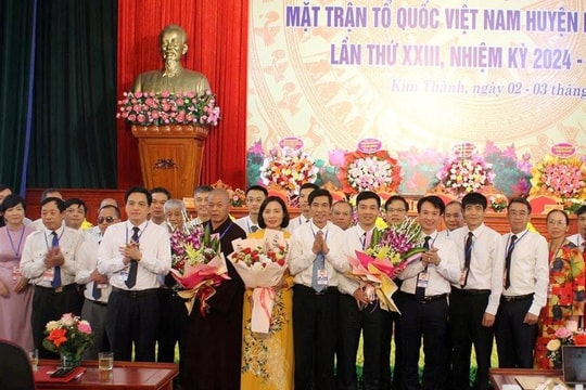 Cấp huyện ở Hải Dương có thể dừng thực hiện Trưởng Ban Dân vận cấp ủy đồng thời là Chủ tịch Ủy ban MTTQ