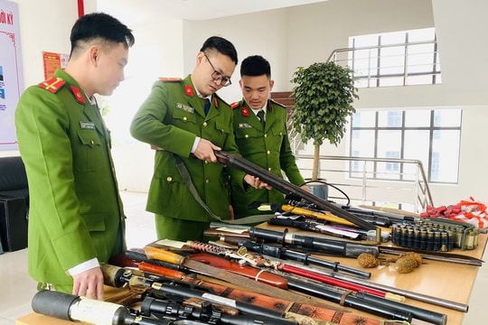 Hải Dương tăng cường vận động người dân giao nộp vũ khí, vật liệu nổ