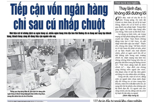 Xem gì trên báo Hải Dương ngày 9/5?