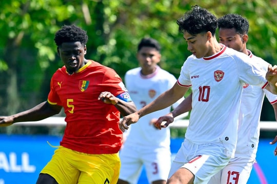 Thua U23 Guinea, U23 Indonesia tan mộng dự Olympic Paris 2024