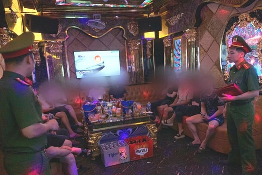 Vi phạm trong kinh doanh, 1 chủ quán karaoke ở Cẩm Giàng bị phạt 46,5 triệu đồng