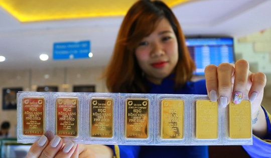 Giá vàng miếng SJC giảm 1,1 triệu đồng/lượng sau chỉ đạo nóng