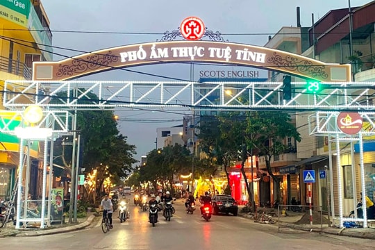 Tăng tính nhận diện phố ẩm thực Tuệ Tĩnh (TP Hải Dương)
