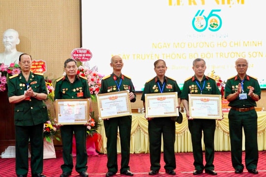 Hội Truyền thống Trường Sơn-đường Hồ Chí Minh TP Hải Dương có hơn 500 hội viên