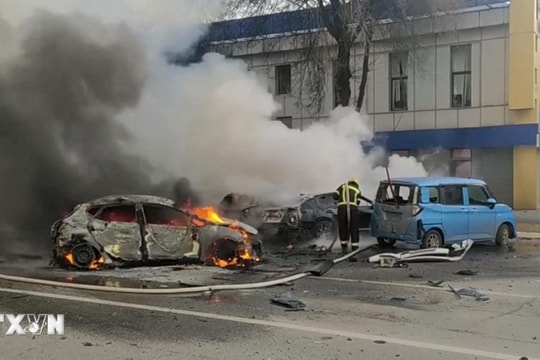 Tên lửa Tochka bắn trúng TP Belgorod của Nga, ít nhất 19 người thiệt mạng