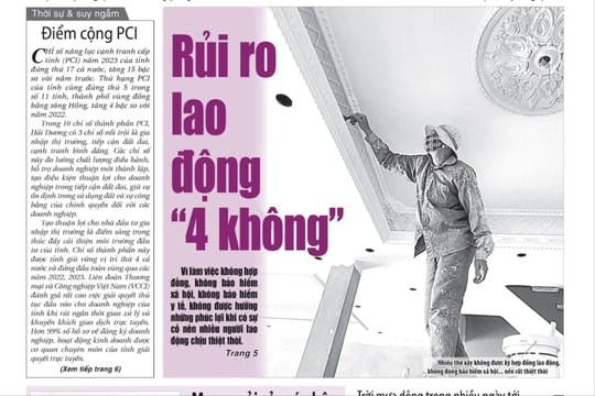 Xem gì trên báo Hải Dương ngày 13/5?