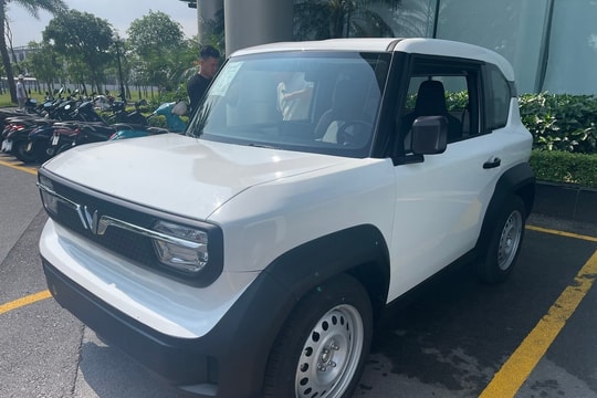 Mục sở thị VinFast VF 3 vừa xuất xưởng