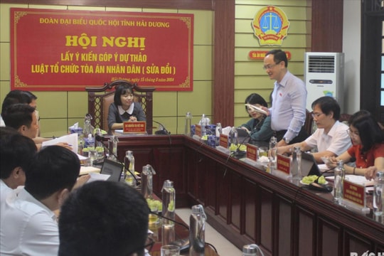 Luật Tổ chức tòa án nhân dân (sửa đổi) góp phần chuyên nghiệp, hiện đại hóa hoạt động của ngành tòa án
