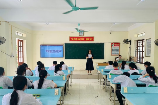 Học sinh lớp 9 ở Hải Dương bắt đầu đăng ký thi lớp 10 THPT