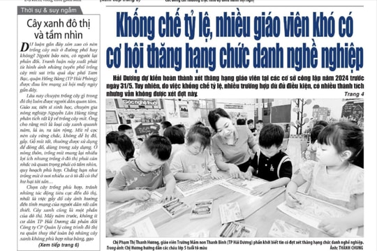 Xem gì trên báo Hải Dương ngày 16/5?